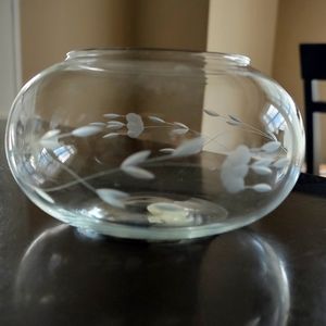 Vintage Princess House Crystal Potpourri Bowl / Bud Vase